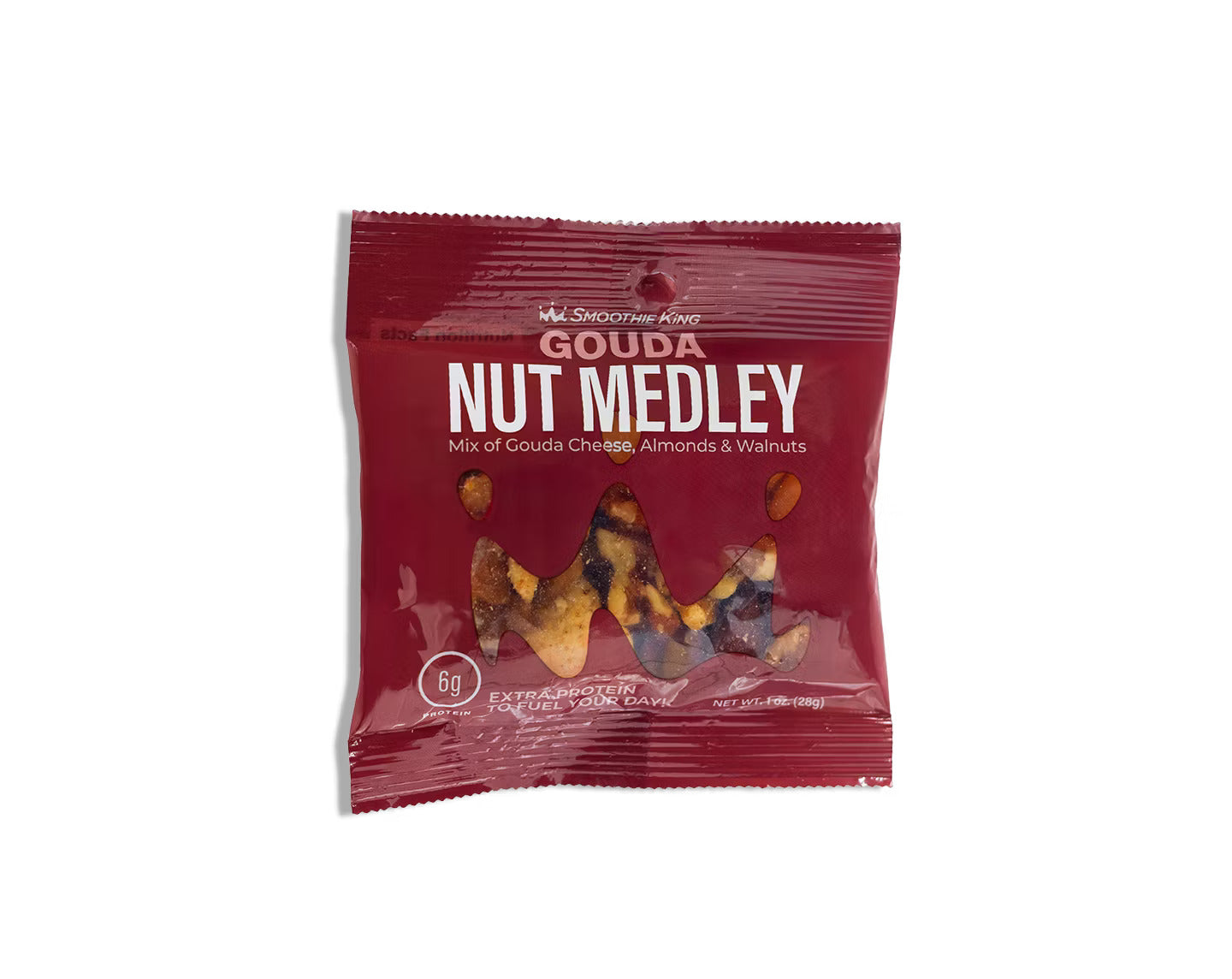 Gouda Nut Mix | Gouda Cheese, Almonds & Walnuts | 6g of Protein
